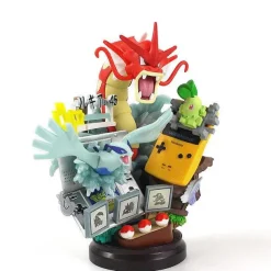 Pokemon Anime Figuren Mit Garados Oder Glurak Motiv