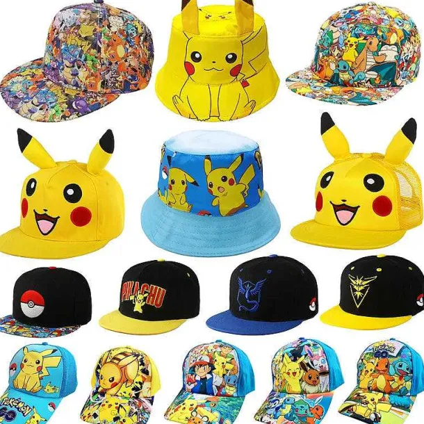 Pokemon Baseball Mützen In Vielen Pikachu Motiven