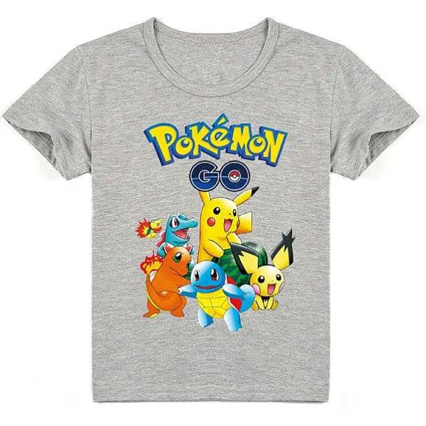 Pokemon Baumwolle T-Shirt Fur Kinder - Viele Motive Und Farben