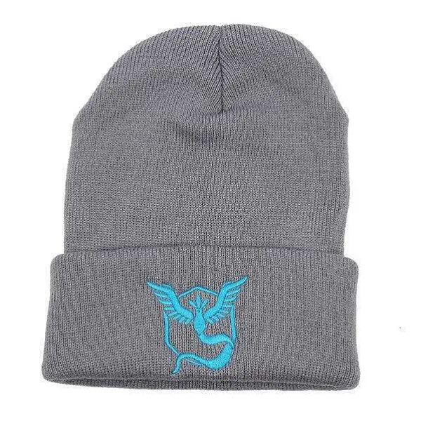 Pokemon Beanie Mutze Herbst / Winter Mit Pikachu Motiv Verschiedene Farben