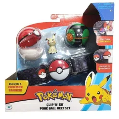 Pokemon Clip N Carry Spielzeug Gurtel Mit Mimigma Mimikyu Figur