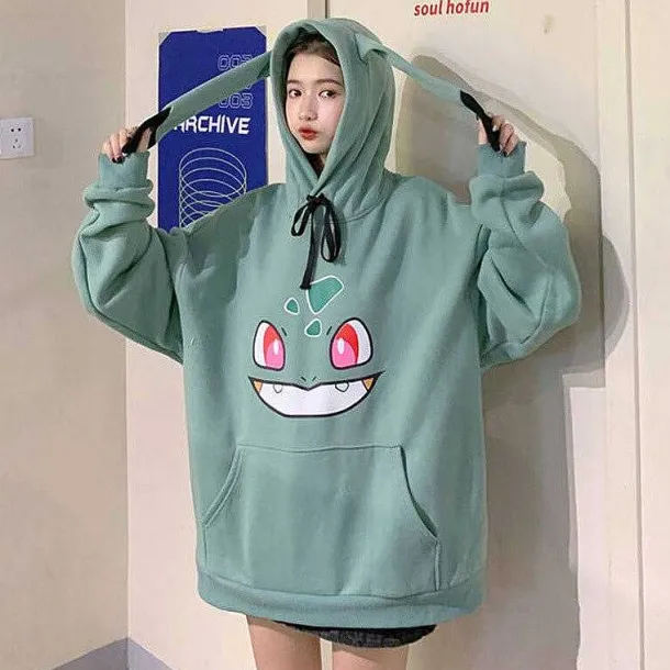 Pokemon Cosplay Hoodies Lang