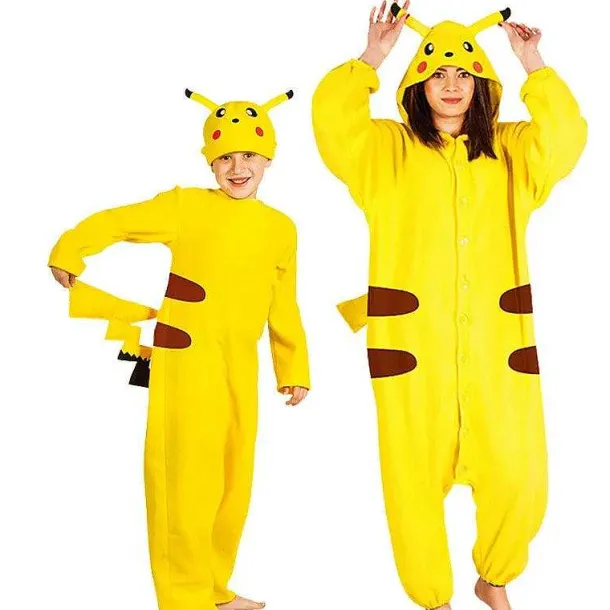 Pokemon Cosplay Pyjama Pikachu, Schiggy Oder Glurak