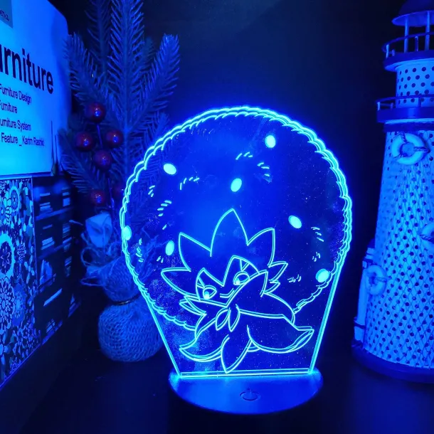 Pokemon Cottomi Eldegoss Led Lampe