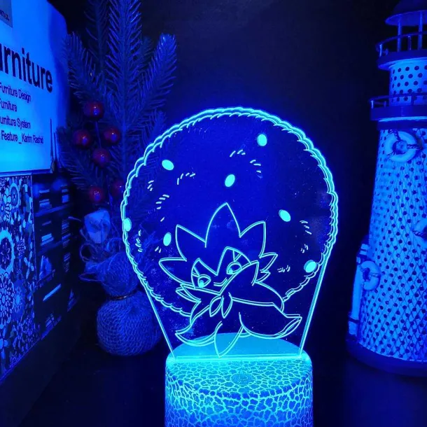 Pokemon Cottomi Eldegoss Led Lampe