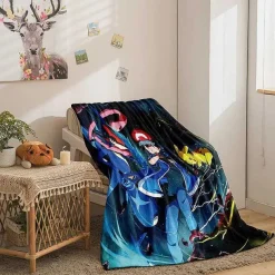 Pokemon Decke In Vielen Motiven (Pikachu, Evoli Etc.)