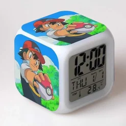 Pokemon Digital Wecker / Uhr - 7 Farben (19 Verschiedene Motive)
