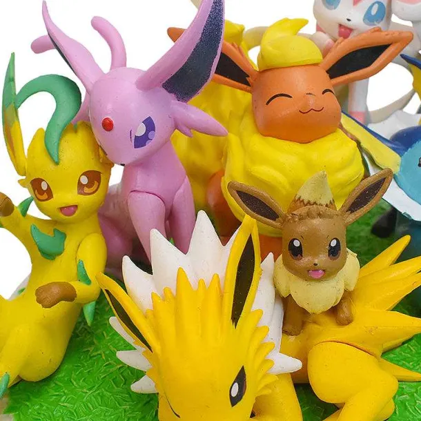 Pokemon Eevee Evoli Entwicklungen Figuren