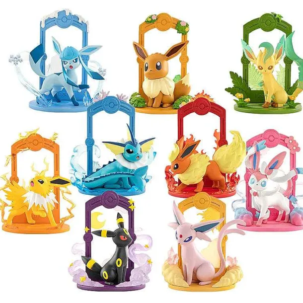 Pokemon Eeveelution Figuren Set (9 Stk.) Evoli, Sylveon Espeon Glaceon Leafeon Etc.