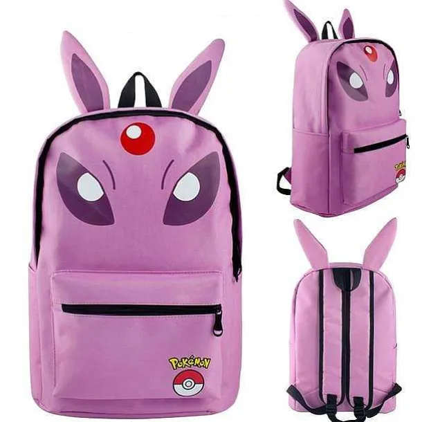 Pokemon Evoli, Haunter, Bisasam Etc. Rucksack (Verschiedene Motive)