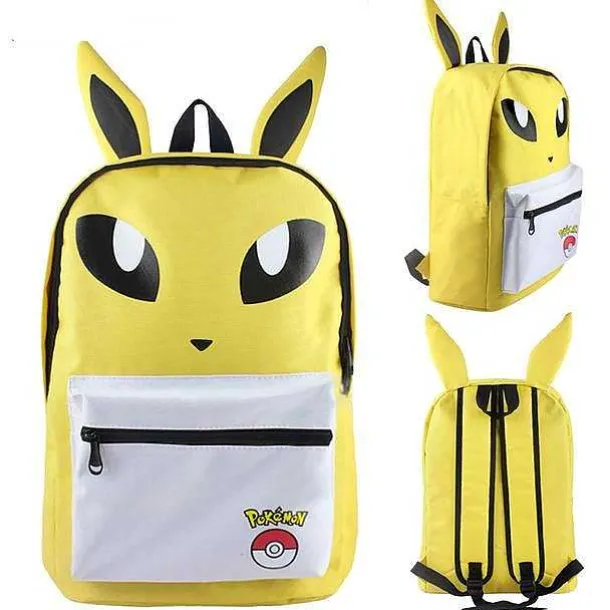 Pokemon Evoli, Haunter, Bisasam Etc. Rucksack (Verschiedene Motive)