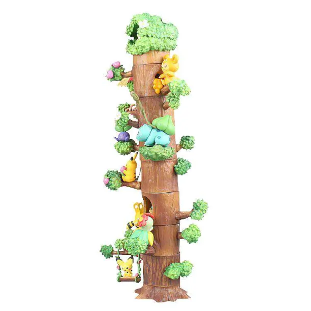 Pokemon 8 Figuren Baumhaus Figuren Set