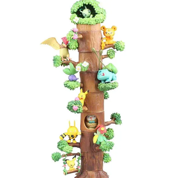 Pokemon 8 Figuren Baumhaus Figuren Set