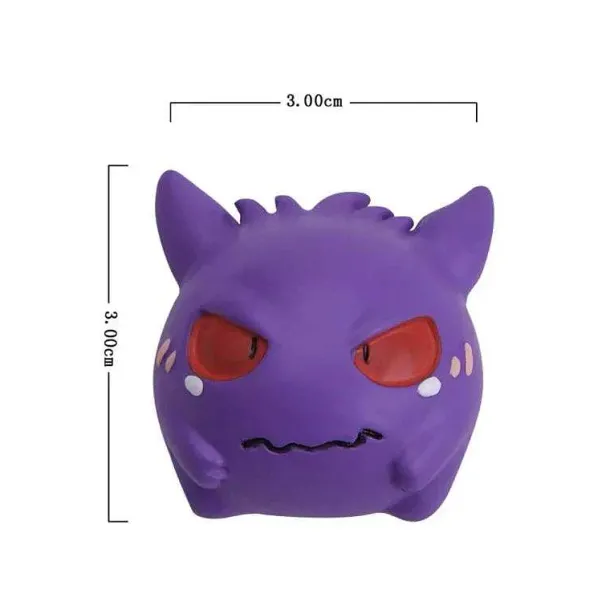 Pokemon Figuren Geist Typ - Gengar, Nebulak, Haunter, Zwirrlicht, Traunfugil Ca. 4Cm