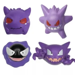 Pokemon Figuren Geist Typ - Gengar, Nebulak, Haunter, Zwirrlicht, Traunfugil Ca. 4Cm