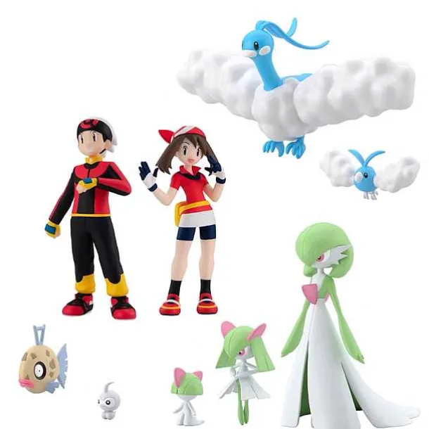 Pokemon Figuren Mit Trainer Und Pokemon - Verschiedene Motive
