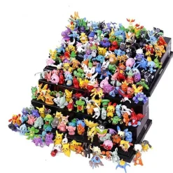Pokemon Figuren Sets (2-3Cm) Mit 24, 48, 72, 96, 120 Oder 144 Figuren