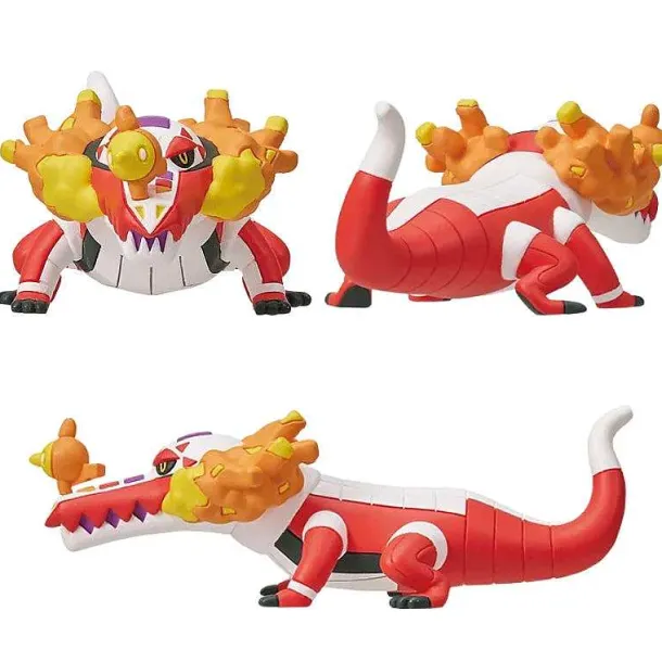Pokemon Figuren Skeledirge, Meowscarada, Quaquaval, Charcadet - Paldea Region