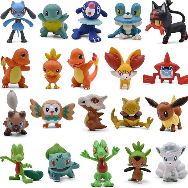 Pokemon Figuren - Viele Motive Zur Wahl (Ca. 3-5Cm)
