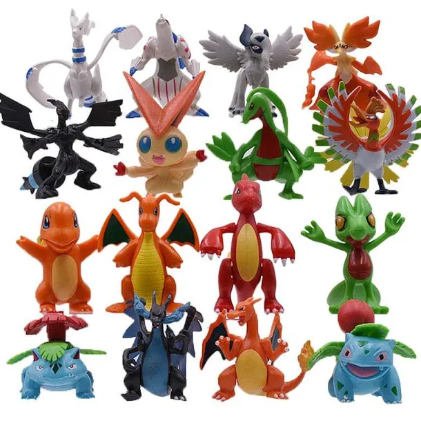 Pokemon Figuren - Viele Motive Zur Wahl (Ca. 3-5Cm)
