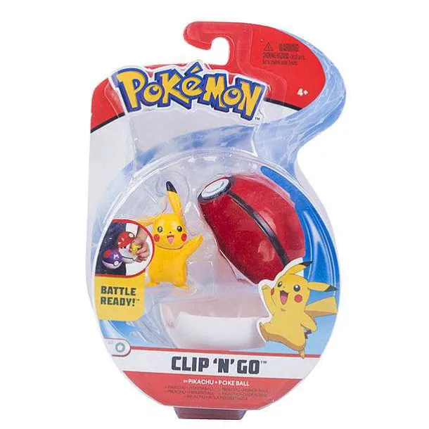 Pokemon Figur Mit Pokeball Clip N Go Spielzeug