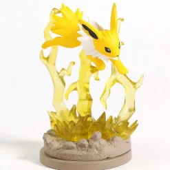 Pokemon Flareon Jolteon Umbreon Eevee Vulpix Rowlet Jigglypuff Cubone Litten Espeon Absol Sammel Figuren