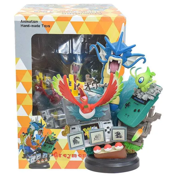 Pokemon Garados Oder Glurak Gameboy Statue