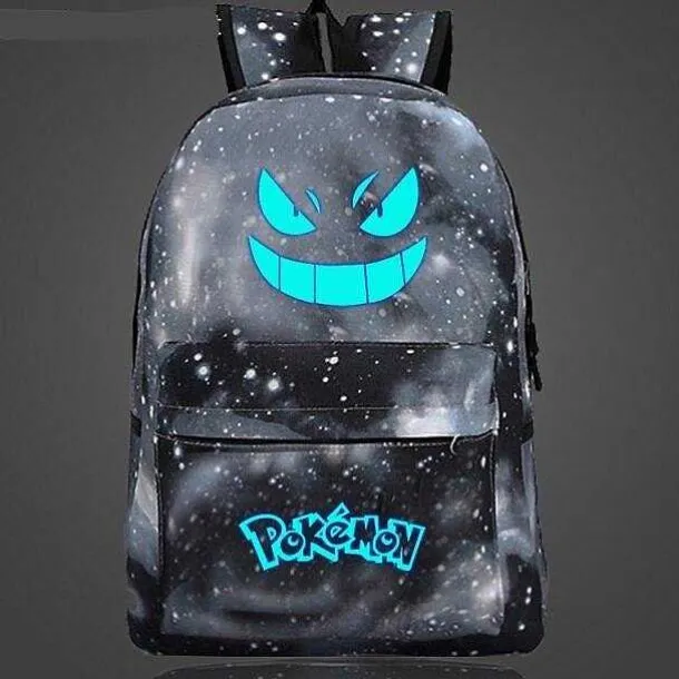 Pokemon Gengar Multi Rucksack (32 Motive) - 47Cm*13Cm*15Cm
