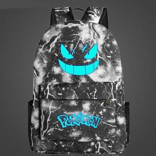 Pokemon Gengar Multi Rucksack (32 Motive) - 47Cm*13Cm*15Cm