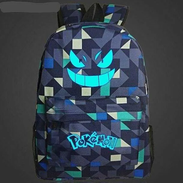 Pokemon Gengar Multi Rucksack (32 Motive) - 47Cm*13Cm*15Cm