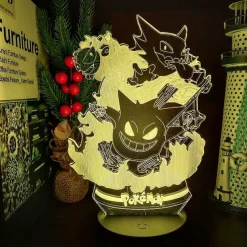 Pokemon Gengar Nacht Lampe Licht Mit Farbwechsel