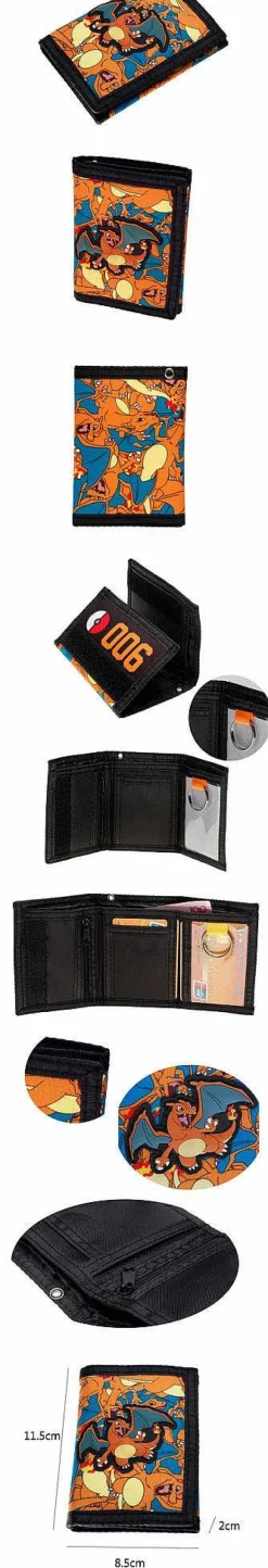 Pokemon Glurak Charizard Brieftasche - Portemonnaie