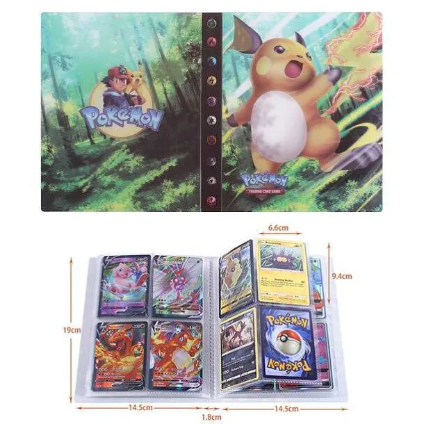 Pokemon Glurak Charizard U. A. Sammel Karten Album Fur 240 Karten