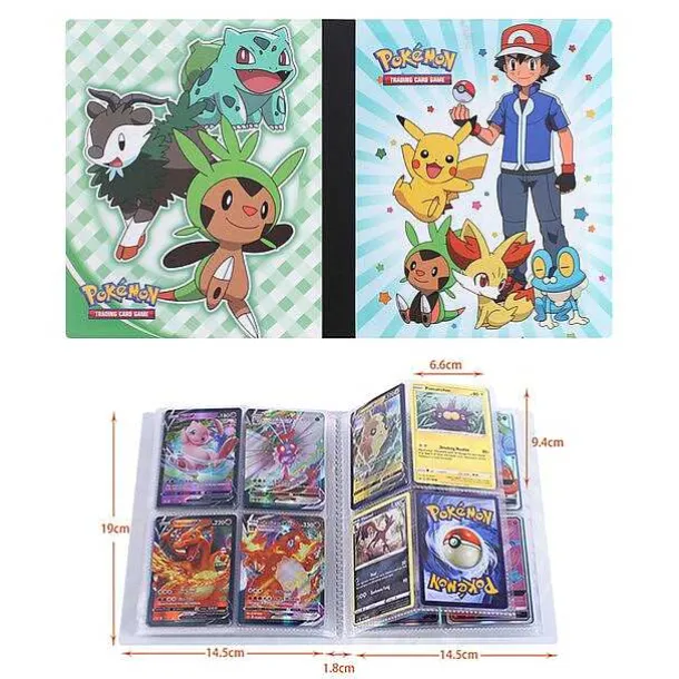 Pokemon Glurak Charizard U. A. Sammel Karten Album Fur 240 Karten