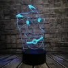 Pokemon Go 3D Led Lampe Mit Farbwechsel (Nachtlicht, Tischlampe)
