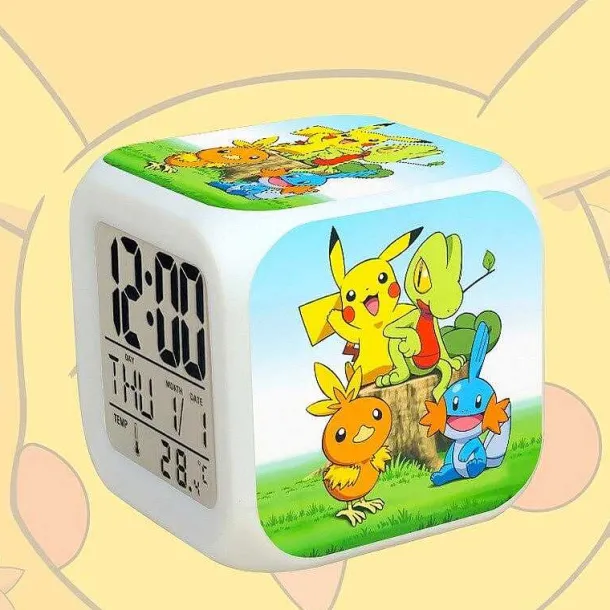 Pokemon Go Led-Wecker-Wurfel