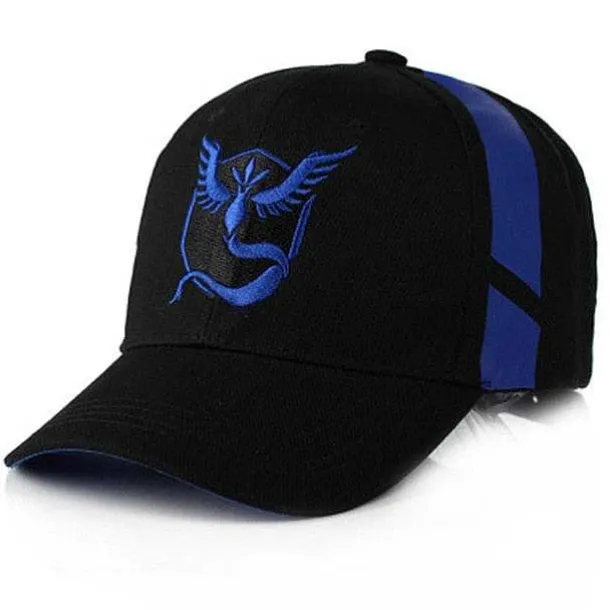 Pokemon Go Team Valor, Team Mystic, Team Instinct - Baseball Cap Snapback Cap