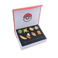 Pokemon Gym Badges Kanto, Johto, Hoenn, Sinnoh, Unova, Kalos (6 Varianten)