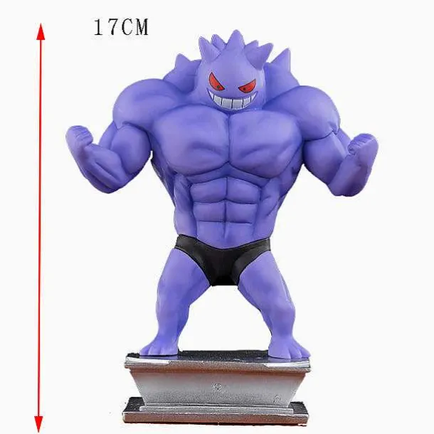 Pokemon Gym Muskel Figuren (Ca. 16-17Cm) Diverse Motive