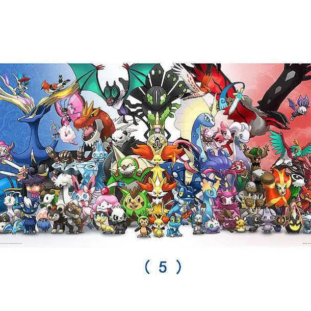 Pokemon Holz Puzzle, Bis Zu 500 Teile