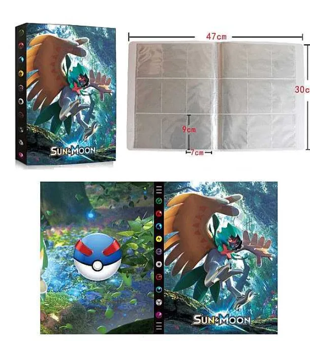 Pokemon Karten Sammelalbum Fur 432 Karten Im A4 Format - Viele Pokemon Motive