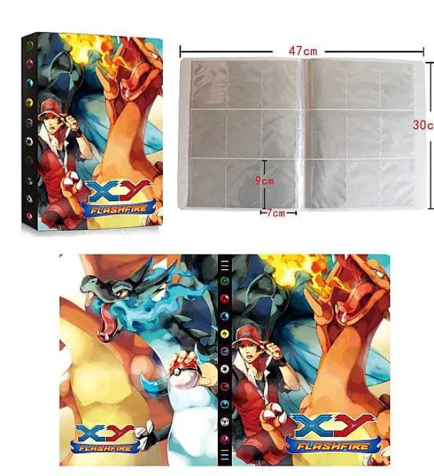 Pokemon Karten Sammelalbum Fur 432 Karten Im A4 Format - Viele Pokemon Motive