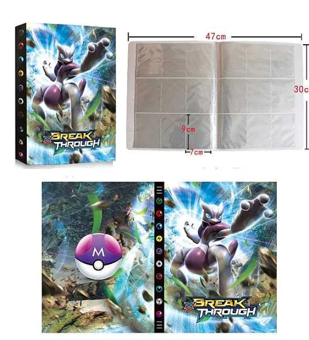 Pokemon Karten Sammelalbum Fur 432 Karten Im A4 Format - Viele Pokemon Motive