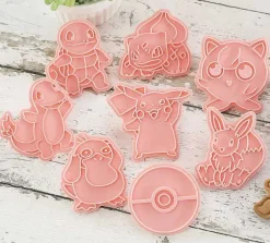 Pokemon Keks Ausstechformen (6 Stk.)