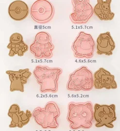 Pokemon Keks Ausstechformen (6 Stk.)