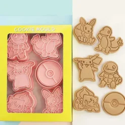 Pokemon Keks Ausstechformen (6 Stk.)