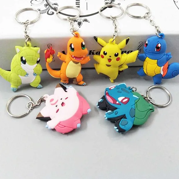 Pokemon Keychains - Schlusselanhanger (16 Motive)
