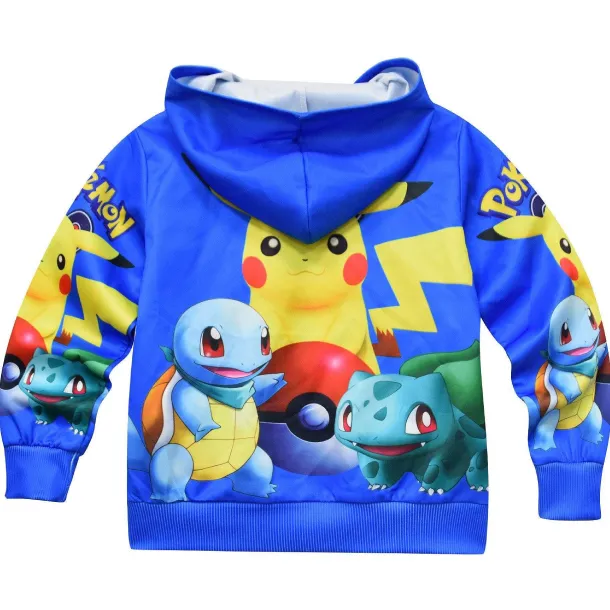 Pokemon Kinder Kapuzensweatjacke