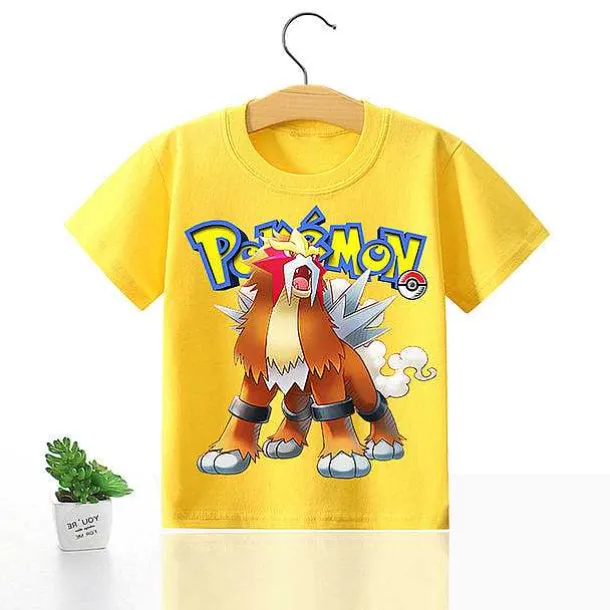Pokemon Kinder Pikachu T-Shirt Fur Den Sommer Viele Motive