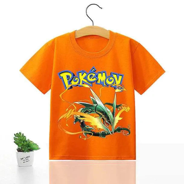 Pokemon Kinder Pikachu T-Shirt Fur Den Sommer Viele Motive